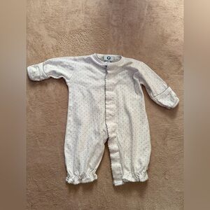 ANNE Everette ray newborn button up onesie